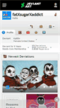 Mobile Screenshot of fatxsugarxaddict.deviantart.com