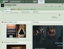 Tablet Screenshot of dp-productions.deviantart.com