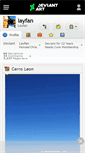 Mobile Screenshot of layfan.deviantart.com