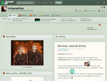 Tablet Screenshot of imgaarasninja.deviantart.com
