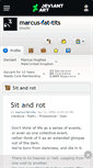 Mobile Screenshot of marcus-fat-tits.deviantart.com