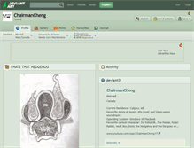 Tablet Screenshot of chairmancheng.deviantart.com