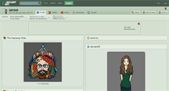Desktop Screenshot of latchet.deviantart.com