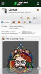 Mobile Screenshot of latchet.deviantart.com