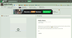 Desktop Screenshot of kamelotrealm.deviantart.com