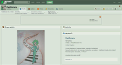 Desktop Screenshot of papillonara.deviantart.com