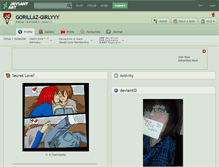 Tablet Screenshot of gorillaz-girlyyy.deviantart.com