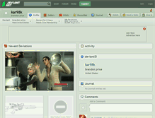 Tablet Screenshot of kar98k.deviantart.com