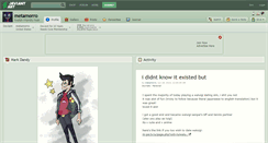 Desktop Screenshot of metamorro.deviantart.com