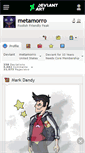 Mobile Screenshot of metamorro.deviantart.com