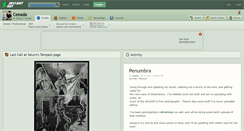 Desktop Screenshot of ceeada.deviantart.com