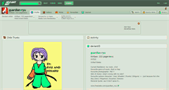 Desktop Screenshot of guardian-ryu.deviantart.com