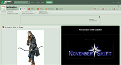 Desktop Screenshot of lastshadow.deviantart.com