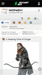 Mobile Screenshot of lastshadow.deviantart.com