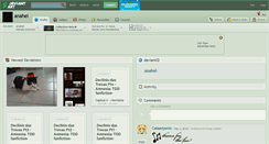 Desktop Screenshot of anahel.deviantart.com