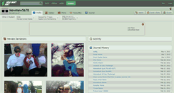 Desktop Screenshot of mewmew5678.deviantart.com