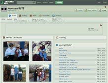 Tablet Screenshot of mewmew5678.deviantart.com