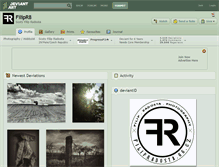 Tablet Screenshot of filipr8.deviantart.com