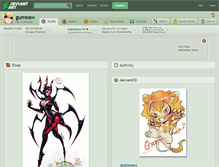 Tablet Screenshot of gumeaw.deviantart.com