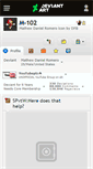 Mobile Screenshot of m-102.deviantart.com