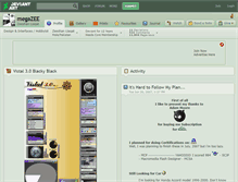 Tablet Screenshot of megazee.deviantart.com