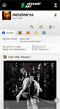 Mobile Screenshot of metalmarna.deviantart.com