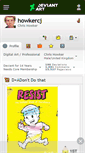 Mobile Screenshot of howkercj.deviantart.com