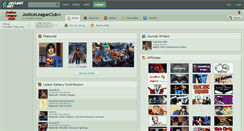 Desktop Screenshot of justiceleagueclub.deviantart.com