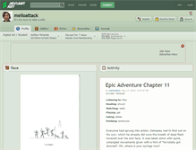 Tablet Screenshot of melloattack.deviantart.com