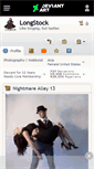 Mobile Screenshot of longstock.deviantart.com