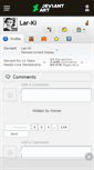 Mobile Screenshot of lar-ki.deviantart.com
