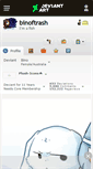 Mobile Screenshot of binoftrash.deviantart.com