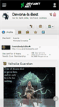 Mobile Screenshot of devona-is-best.deviantart.com