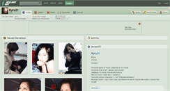 Desktop Screenshot of kyru21.deviantart.com