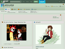 Tablet Screenshot of anime-animal.deviantart.com