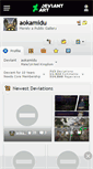Mobile Screenshot of aokamidu.deviantart.com