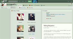 Desktop Screenshot of aph-englandfc.deviantart.com