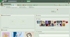 Desktop Screenshot of medicenastor.deviantart.com