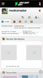 Mobile Screenshot of medicenastor.deviantart.com