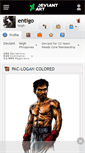 Mobile Screenshot of entigo.deviantart.com