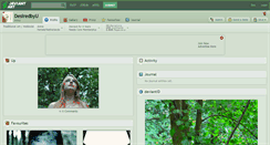 Desktop Screenshot of desiredbyu.deviantart.com