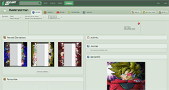 Desktop Screenshot of masterstarman.deviantart.com