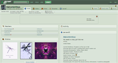 Desktop Screenshot of malcontentious.deviantart.com