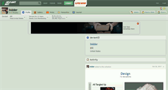 Desktop Screenshot of bidder.deviantart.com
