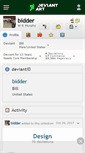 Mobile Screenshot of bidder.deviantart.com