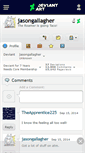 Mobile Screenshot of jasongallagher.deviantart.com