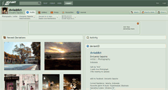 Desktop Screenshot of dwiaddict.deviantart.com