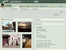 Tablet Screenshot of dwiaddict.deviantart.com