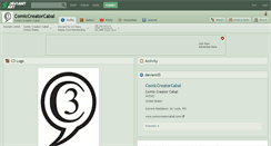 Desktop Screenshot of comiccreatorcabal.deviantart.com