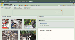 Desktop Screenshot of kemonofangs.deviantart.com
